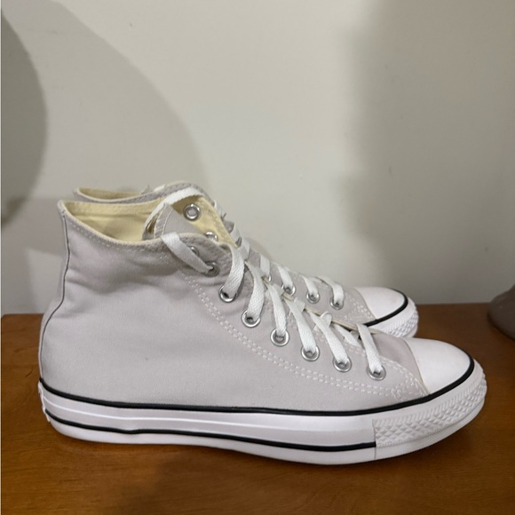 Converse Unisex CT All Star High 161419F Gray Casual Shoes Sneakers Men’s 8 - Picture 2 of 8